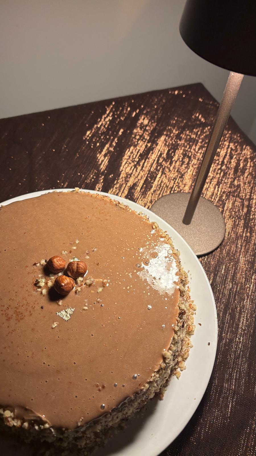 Gâteau choco-noisettes